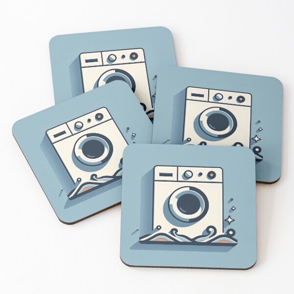Item preview, Washing Machine Minimalism Art Style designed and sold by artofuniverse.