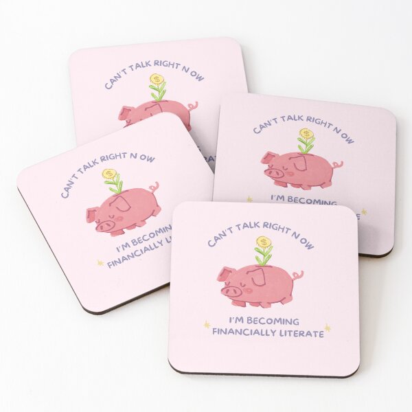 Item preview, Can't Talk Right Now, I'm Becoming Financially Literate  designed and sold by Poster Girl .