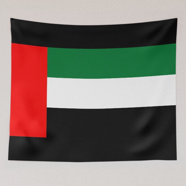 Item preview, Flag of United Arab Emirates  designed and sold by TinaJostDesigns.