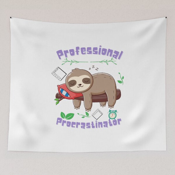 Item preview, Professional Procrastinator designed and sold by ZerotwoStudio.