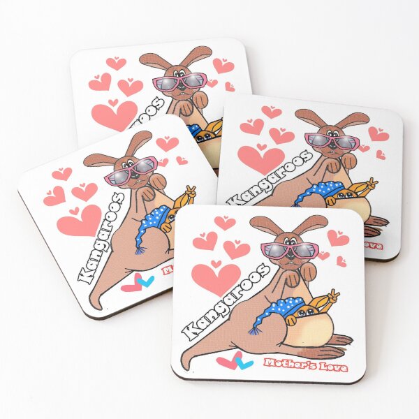 Item preview, Kangaroos - Mother's love  designed and sold by Shirley cute art .