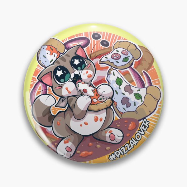Item preview, Pizza Lover Kitten designed and sold by Puurrfectly.