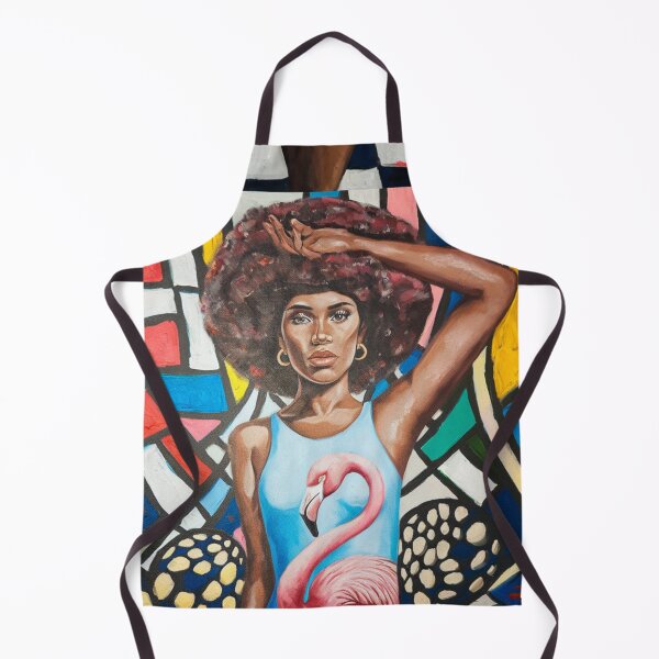 Item preview, Mondrian Art - Girl In The Swimsuit designed and sold by CanvasCarousel.