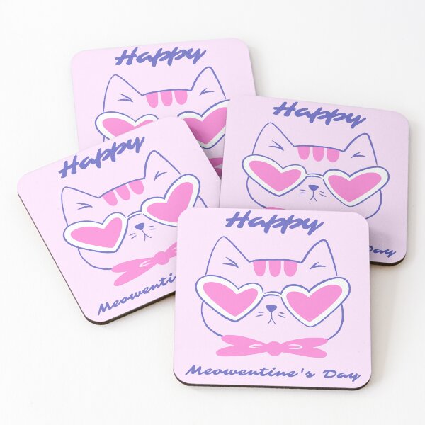 Item preview, happy meowentine's day designed and sold by sydney-syder.
