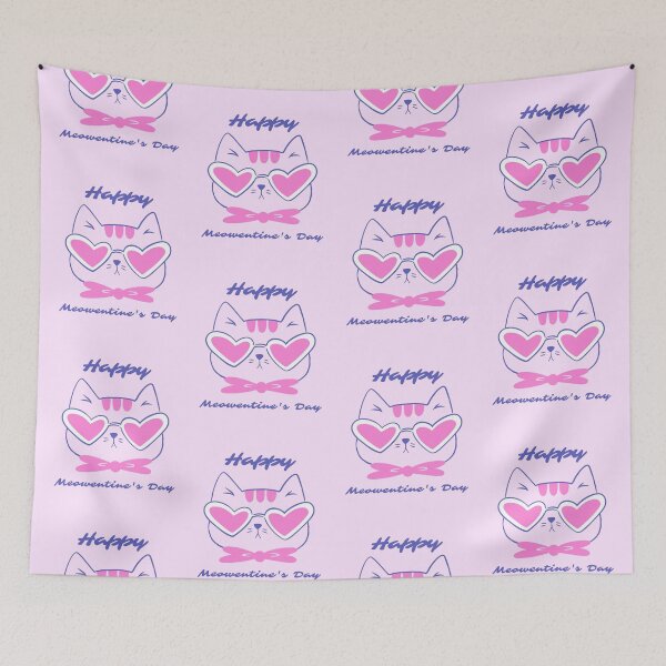 Item preview, happy meowentine's day designed and sold by sydney-syder.