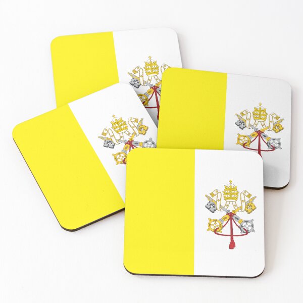 Item preview, Flag of Vatican City designed and sold by TinaJostDesigns.