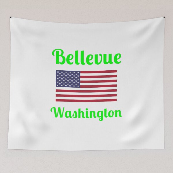 Item preview, Bellevue Washington state - Stylish Prints, designed and sold by Fleetwood1994.