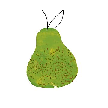 Artwork thumbnail, Freehand Pear by HoopandHoller