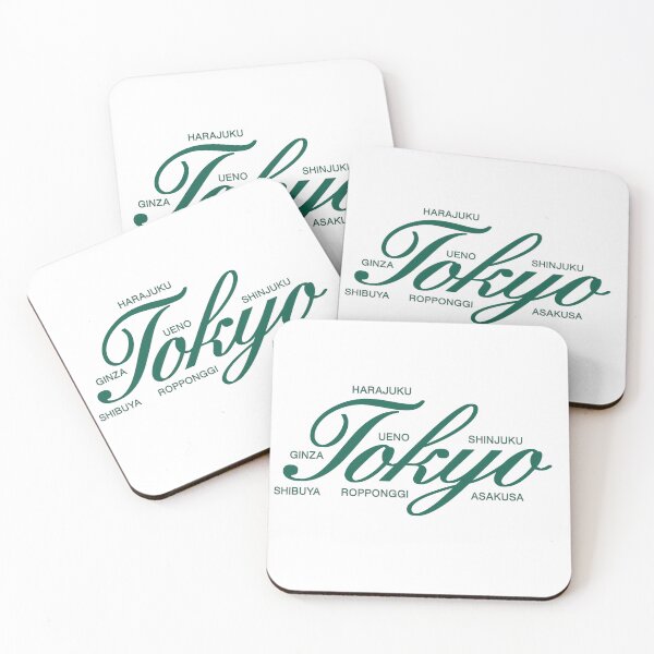 Item preview, Minimalist Typography Type Script Design - Tokyo, Japan designed and sold by Rhu Creations.
