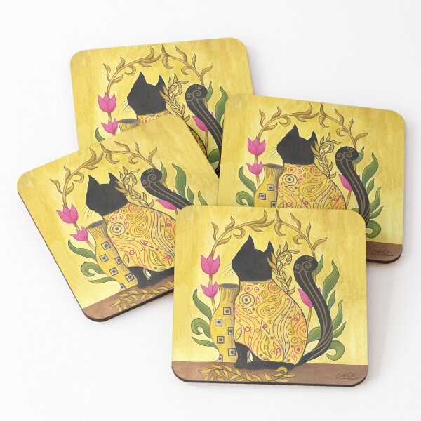 Item preview, Cat Nouveau designed and sold by Cris Chacón.