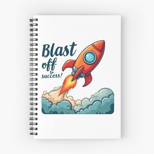 Item preview, Blast Off To Success – Ignite Your Ambition designed and sold by Blok45.
