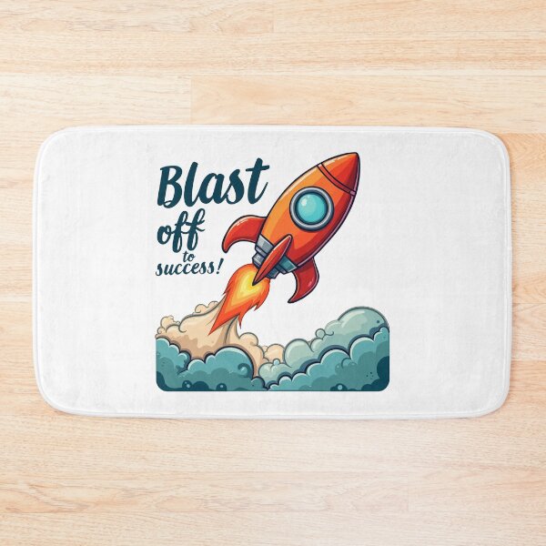 Item preview, Blast Off To Success – Ignite Your Ambition designed and sold by Blok45.