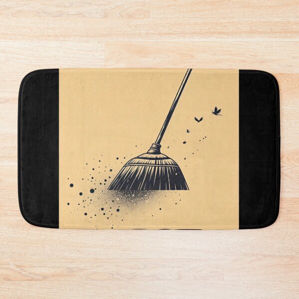 Item preview, Broom Minimalism Art Style designed and sold by artofuniverse.