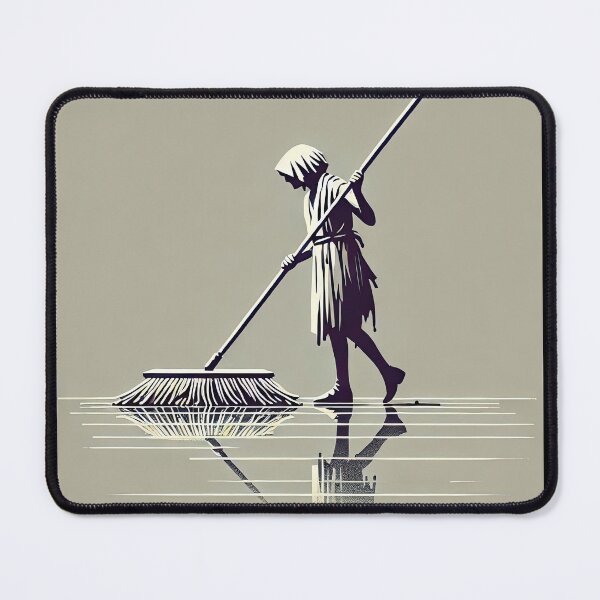 Item preview, Mop Minimalism Art Style designed and sold by artofuniverse.