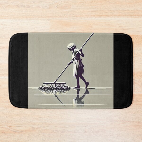 Item preview, Mop Minimalism Art Style designed and sold by artofuniverse.