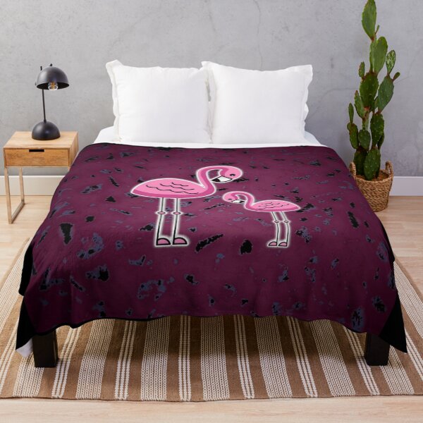 Item preview, Pink Flamingo Birds . Warm Crimson . #2 designed and sold by Artistic63.