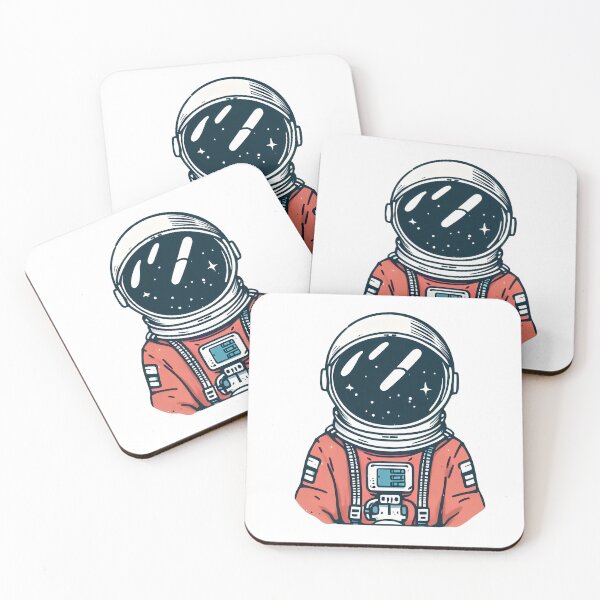Item preview, Cosmic Explorer: Retro-Style Astronaut Portrait designed and sold by Astral-Artisan.