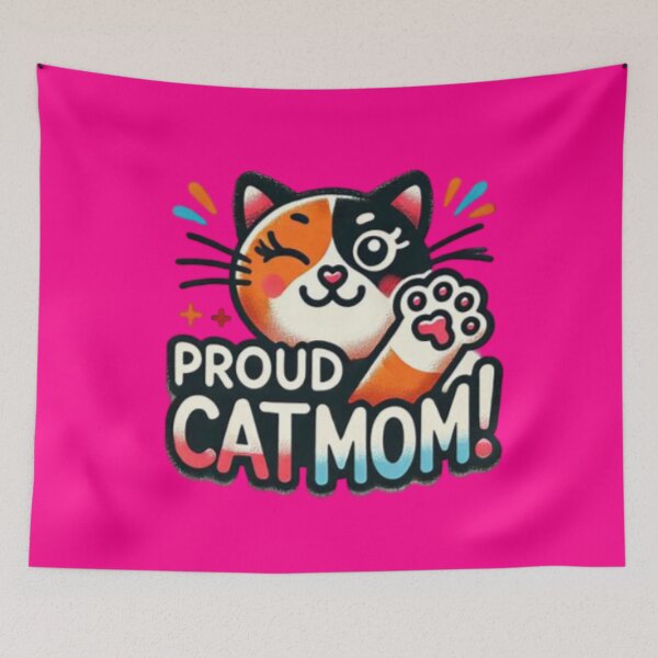 Item preview, Proud Cat Mom  designed and sold by Shs-Kenya.