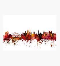 Newcastle England Skyline Photographic Print