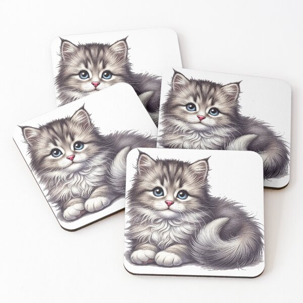 Item preview, Adorable Siberian kitten designed and sold by nicnacc.