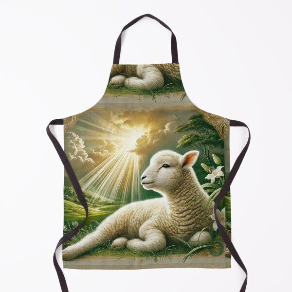 Item preview, The Lamb of Light: A Symbol of Peace, Purity, and Divine Grace designed and sold by Meta2Physical.