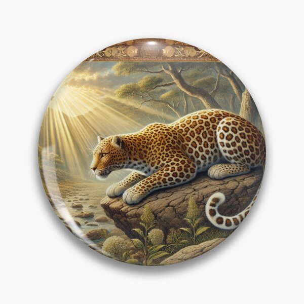 Item preview, The Watchful Leopard: Majesty, Strength, and Divine Wisdom in Creation designed and sold by Meta2Physical.