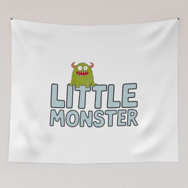 Item preview, Little Monster, Monster, naughty, funnyfits70, Humor, Funny, retro, vintage, funny quotes, animal humor, designed and sold by FunnyFits70.