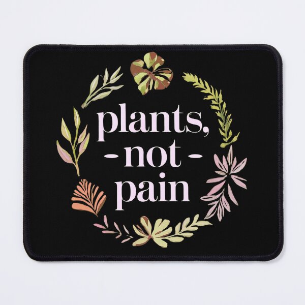 Item preview, Copy of Plants, Not Pain – Minimalist Eco Botanical Design designed and sold by ToxiCool.