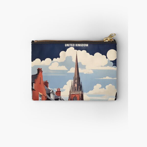 Aperçu de l'œuvre Lichfield Royaume-Uni Voyages Vintage Tourisme créée et vendue par TravelersGems.