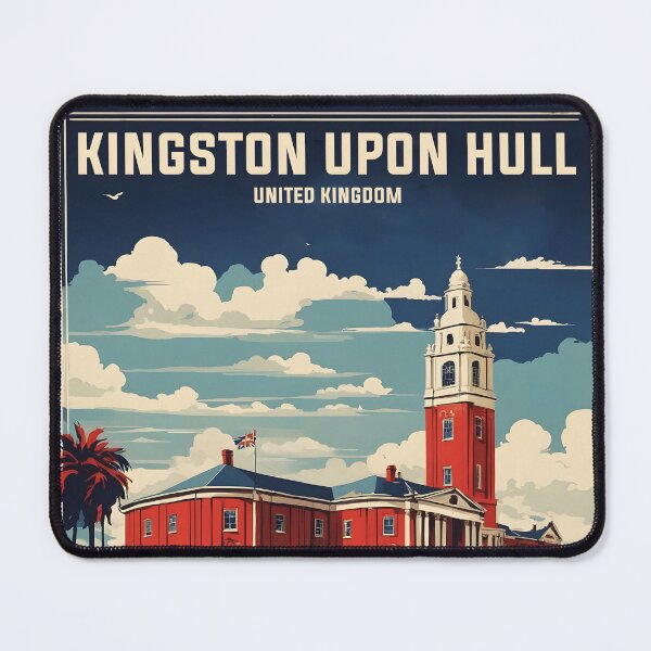 Item preview, Kingston Upon Hull United Kingdom Vintage Travel Tourism designed and sold by TravelersGems.