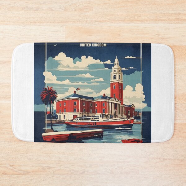 Item preview, Kingston Upon Hull United Kingdom Vintage Travel Tourism  designed and sold by TravelersGems.