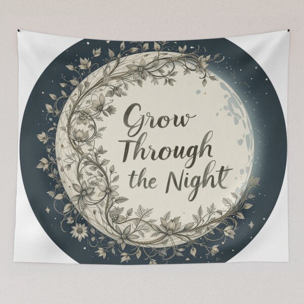 Item preview, Grow through the Night designed and sold by RebelPaintBrush.