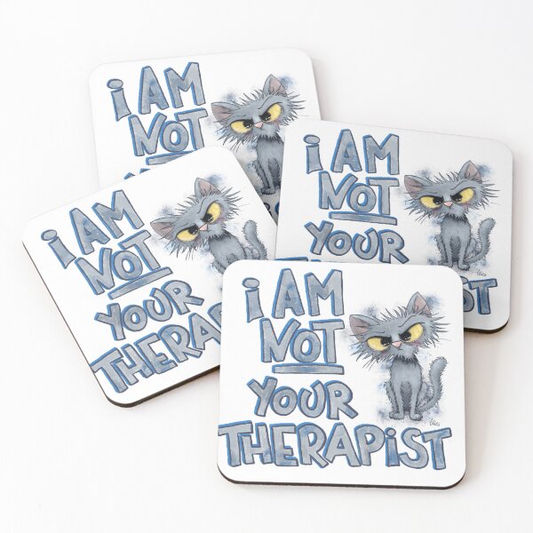 Item preview, I am not your therapist designed and sold by alies-art.