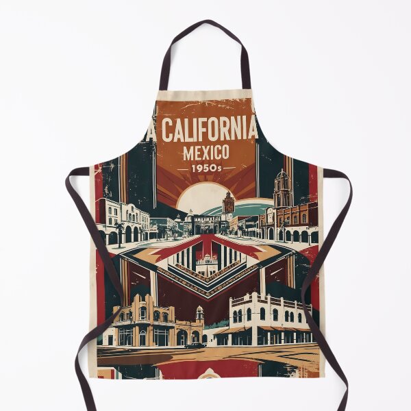 Item preview, Baja California Sur Mexico 1950s Vintage Travel Tourism Poster designed and sold by TravelersGems.