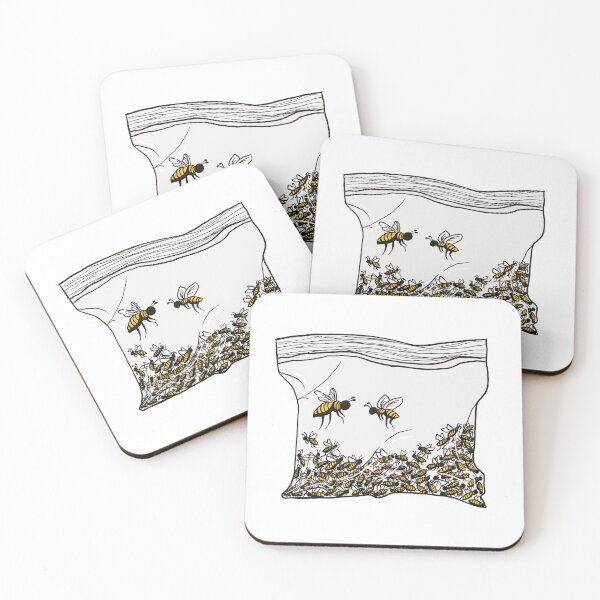Item preview, Bag of Bees - ziploc designed and sold by Alwaysannamated.