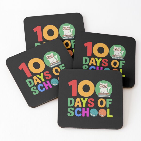 Item preview, Cute Cat 100 Days Of School designed and sold by thespecialtyhub.