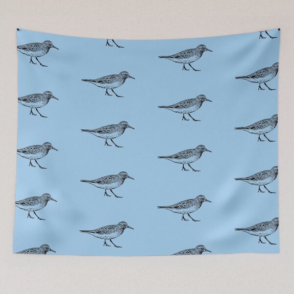 Item preview, Red-necked Stint Black Design  designed and sold by designsasstultd.