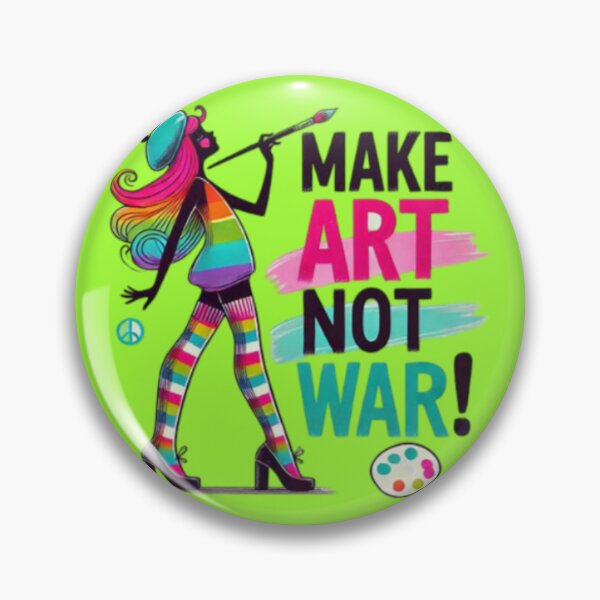 Item preview, Make ART, NOT WAR!! Pretty Girl designed and sold by Shs-Kenya.