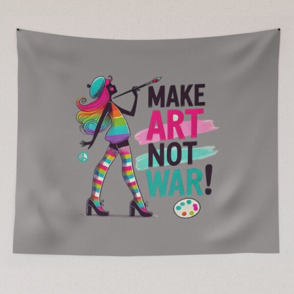 Item preview, Make ART, NOT WAR!! Pretty Girl designed and sold by Shs-Kenya.
