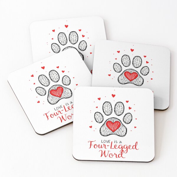 Item preview, Minimalist Valentine Dog Paw designed and sold by BNCH44.