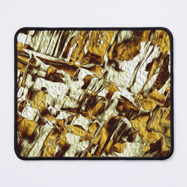 Item preview, Abstract Art Beige Gold Oil Painting designed and sold by Ayesha Saleem.
