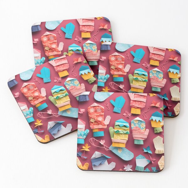 Item preview, Origami Art - Warm Hands, Warm Hearts: A Mittens Collection designed and sold by ArtfulFolds.