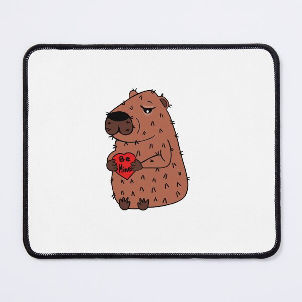Item preview, Capybara Valentine designed and sold by Sartoris Art.