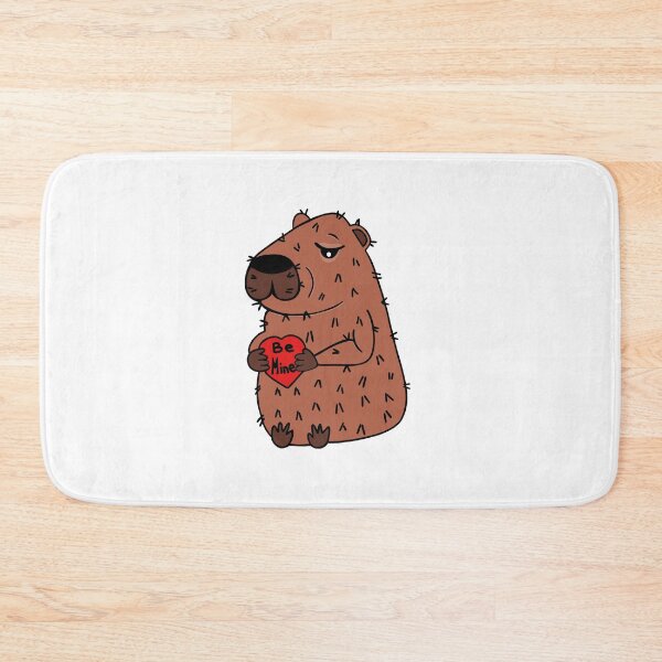 Item preview, Capybara Valentine designed and sold by Sartoris Art.