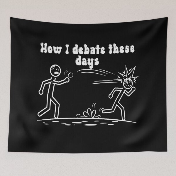 Item preview, How I debate these days! designed and sold by dya-baino.