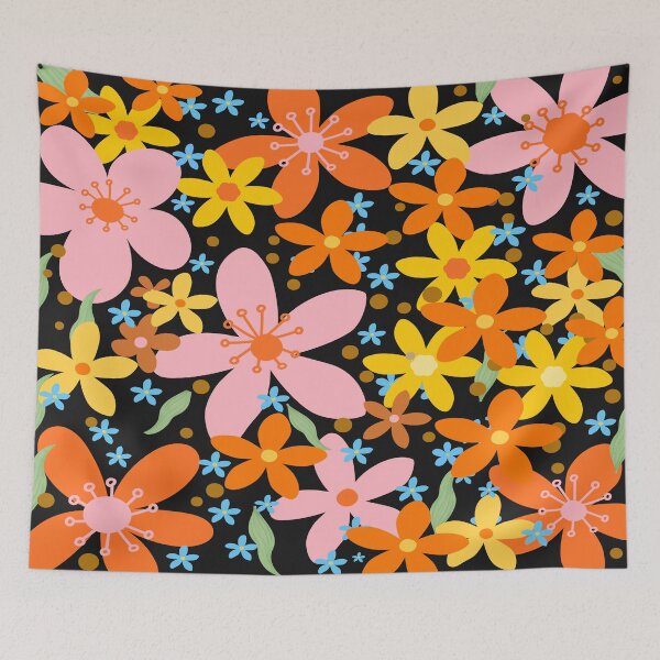 Item preview,  Vibrant Garden Flowers Blooming designed and sold by The Pink Rebel.