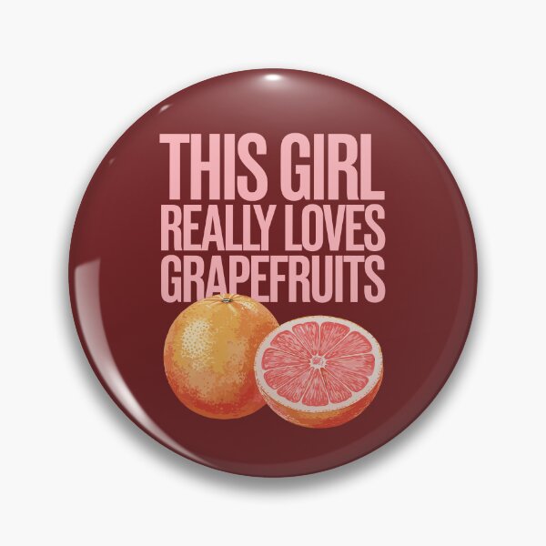 Artikelvorschau, Dieses Mädchen liebt Grapefruits wirklich - Fruchtiges, lustiges Design entworfen und verkauft von Serbin.