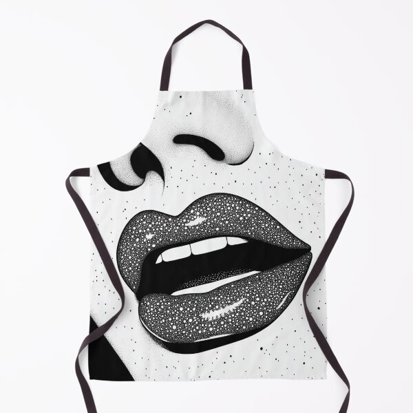 Artikelvorschau, „Lippen“. Der Minimalist Roy Lichtenstein beeinflusste das Pop-Art-Design. entworfen und verkauft von Shoot-The-Moon.