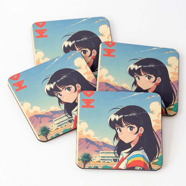 Item preview, Windhoek Namibia Retro Anime Girl 80s Vintage Travel designed and sold by Retro-Anime9.