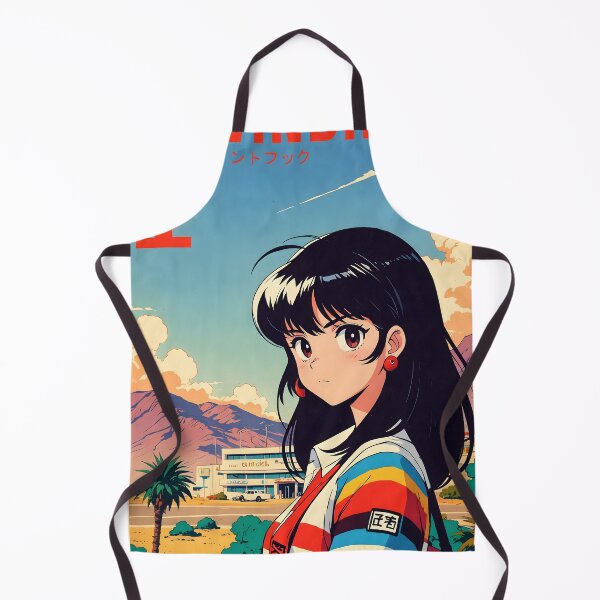 Item preview, Windhoek Namibia Retro Anime Girl 80s Vintage Travel designed and sold by Retro-Anime9.